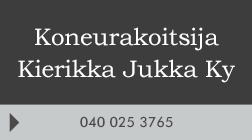 Koneurakoitsija Kierikka Jukka Ky logo